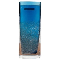 Vaso a blocco di vetro tedesco di metà secolo di Ingrid Glas, Germania, anni '60