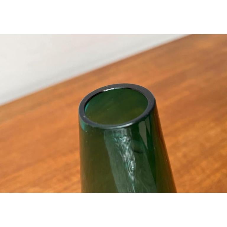 Vaso in vetro tedesco di metà secolo di Karl Friedrich Glas, anni '60 in vendita 3