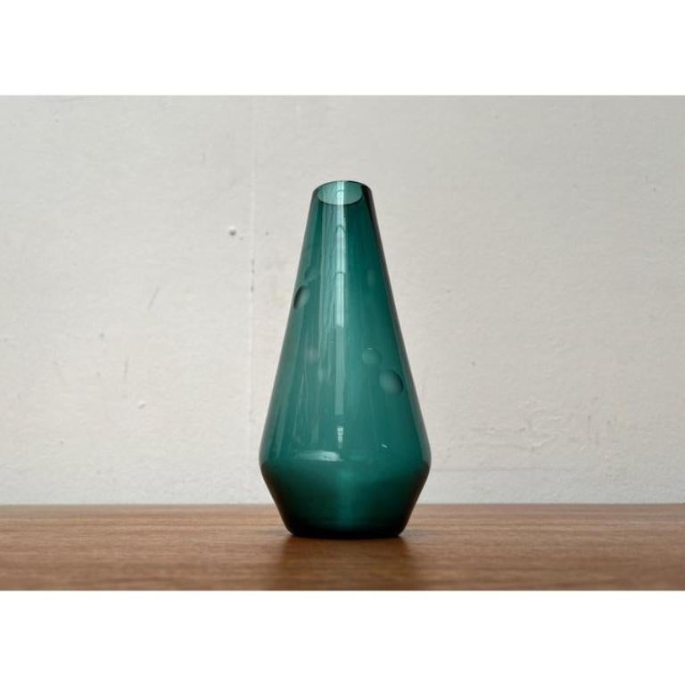 Vaso in vetro tedesco di metà secolo di Karl Friedrich Glas, anni '60 in vendita 4