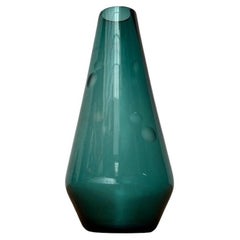 Mid-Century German Glass Vase from Karl Friedrich Glas, 1960s