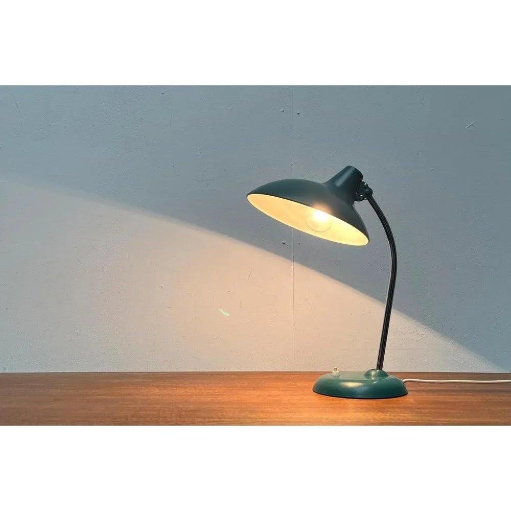 Lampe de table vert allemande 6786 par Christian Dell, années 1960 en vente 3
