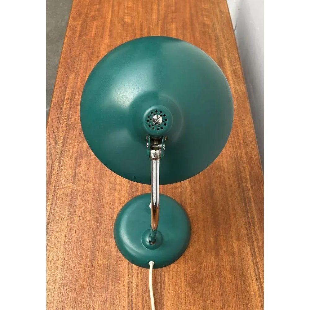 Mid-Century Modern Lampe de table vert allemande 6786 par Christian Dell, années 1960 en vente