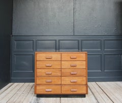 Mid-Century German Haberdashery Shop Display Counter