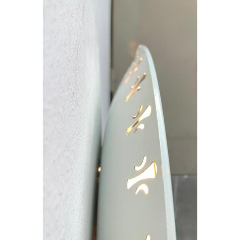 Specchio illuminato tedesco di metà secolo di Ernest Igl per Hillebrand Lighting, anni '60 in vendita 4