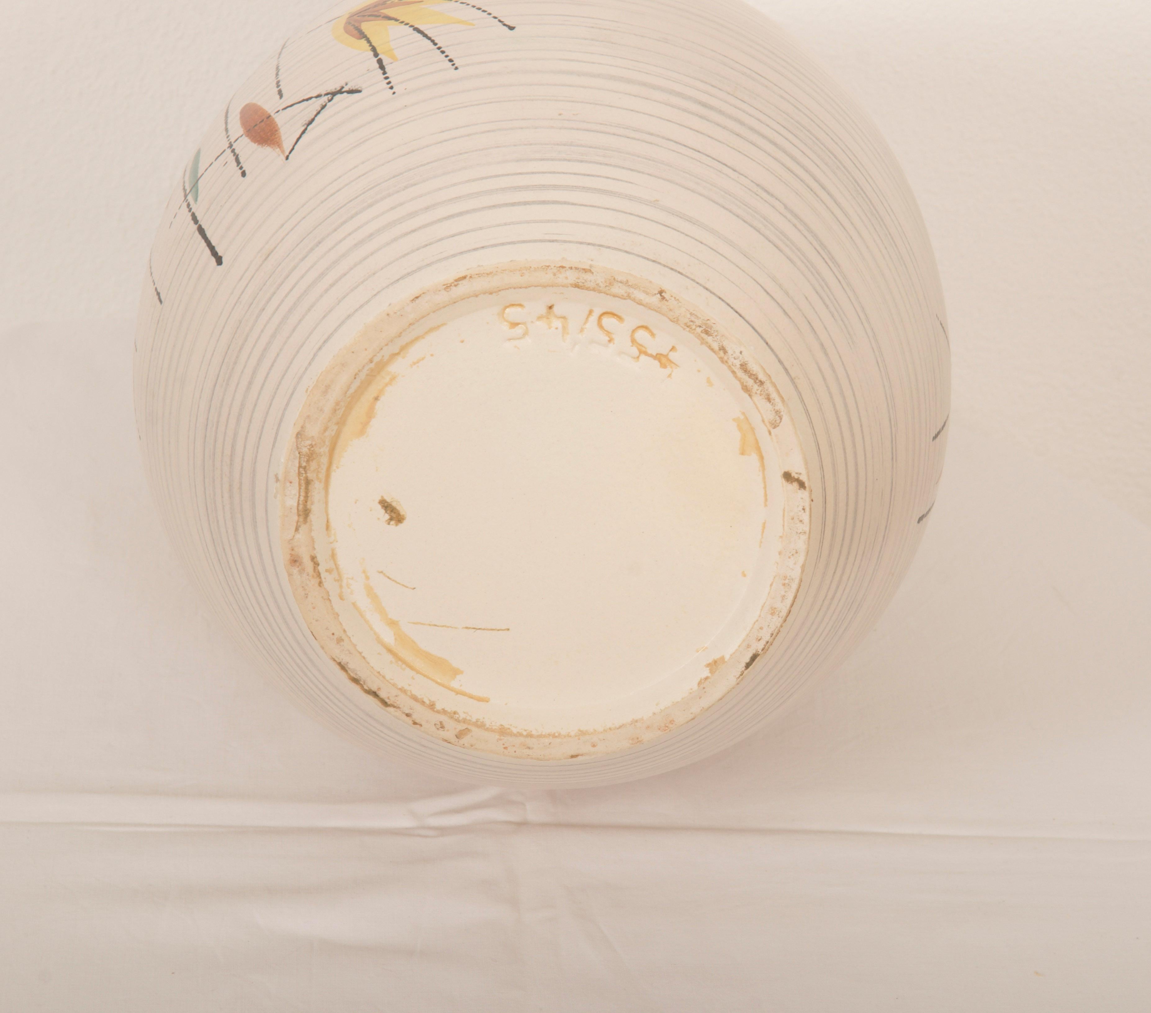 Ceramica Vaso da terra grande tedesco di metà secolo in vendita