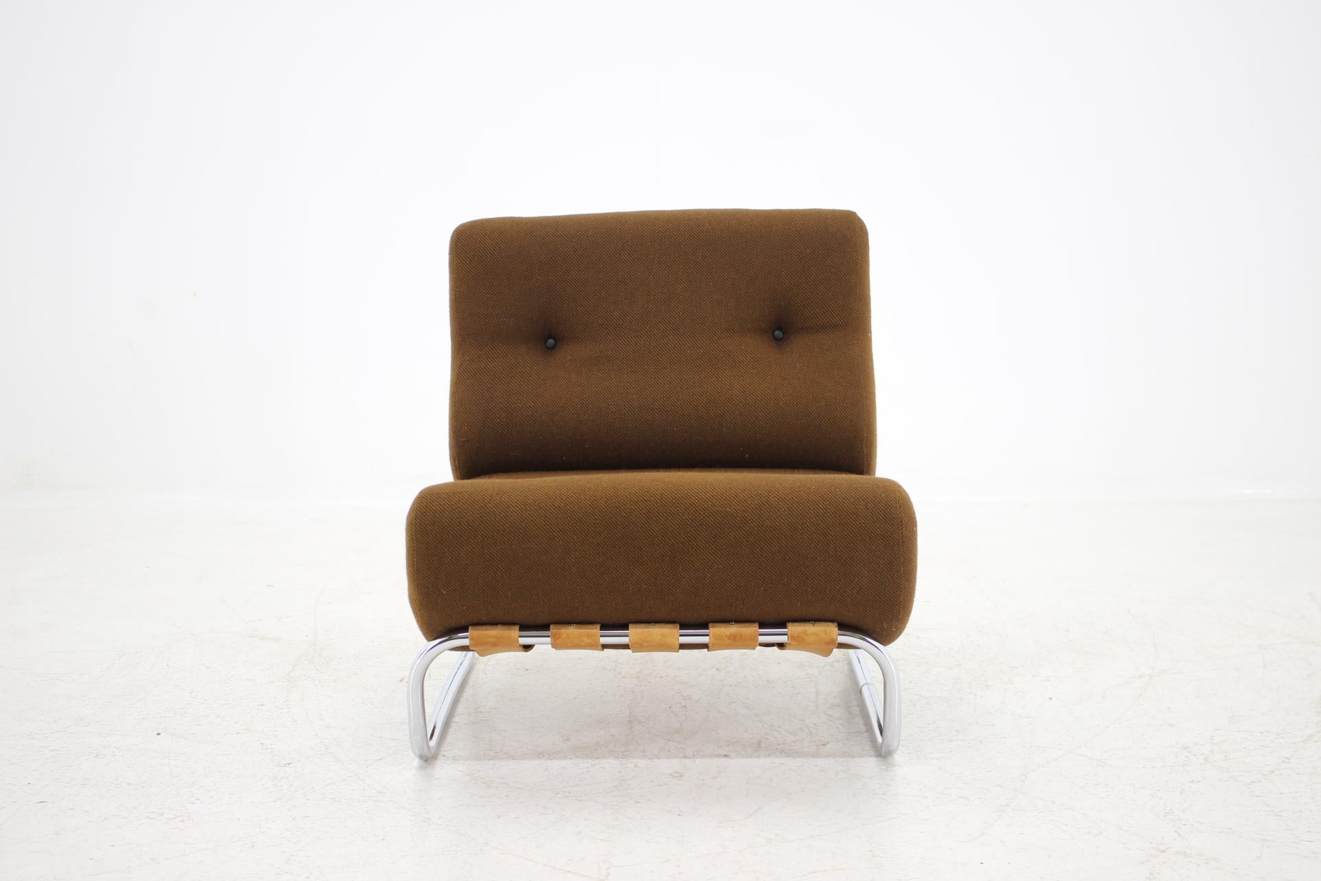 Midcentury German Lounge Chair, 1970 In Good Condition In Praha, CZ