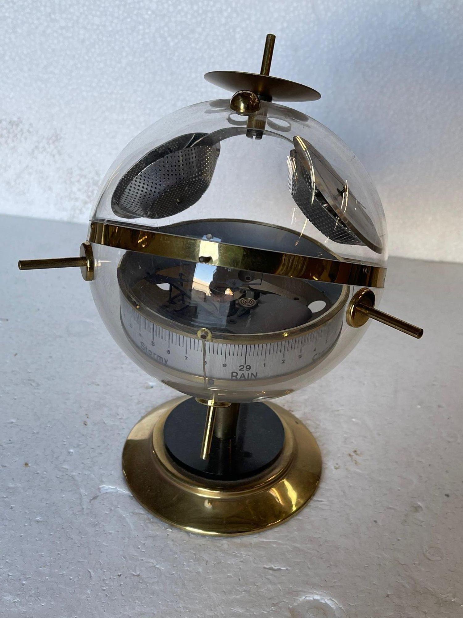 Mid-20th Century Mid Century German Made Weather Station Relative Hygrometer, Circa 1960