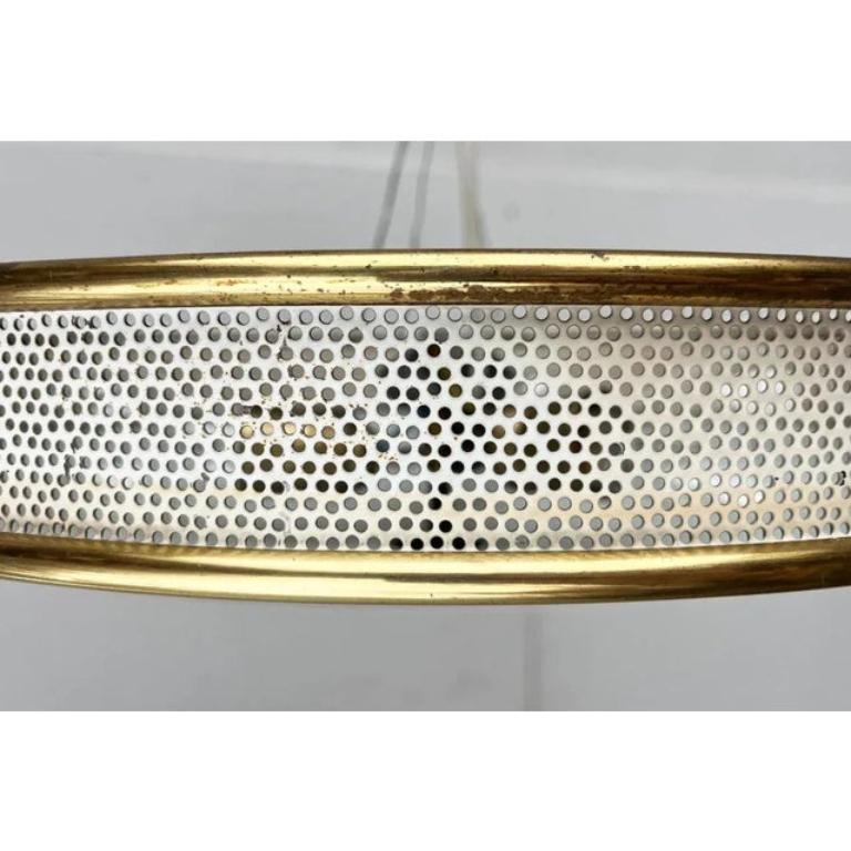 Mid-Century German Metal, Mesh and Glass Plafoniere Ceiling Lamp, 1960s In Excellent Condition For Sale In Hamburg, DE