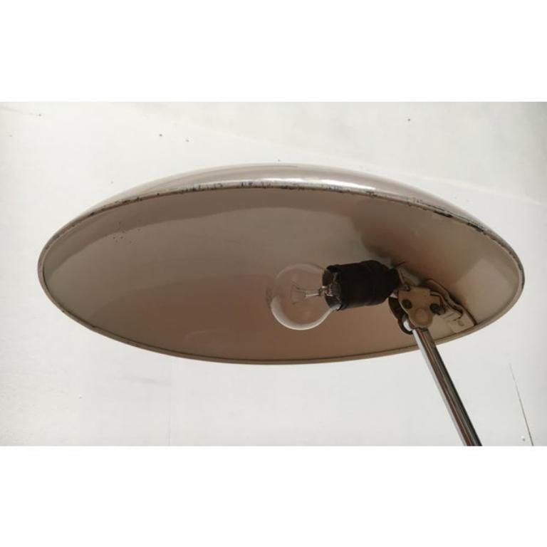 Lámpara de mesa de metal alemana de mediados de siglo Model 6761 de Christian Dell, años 60 en venta 5