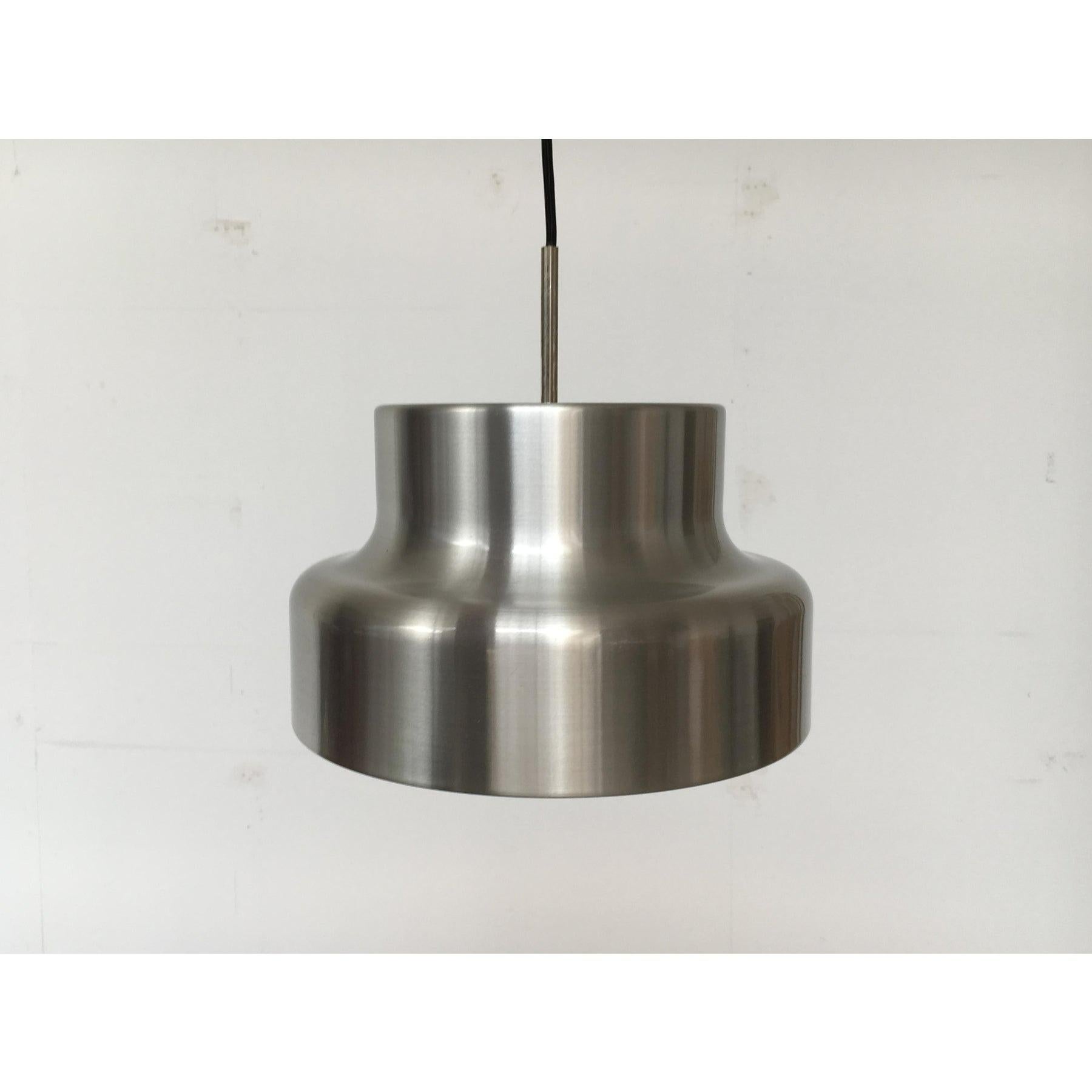 Lampada a sospensione in metallo tedesca di metà secolo, anni '60 in vendita 3