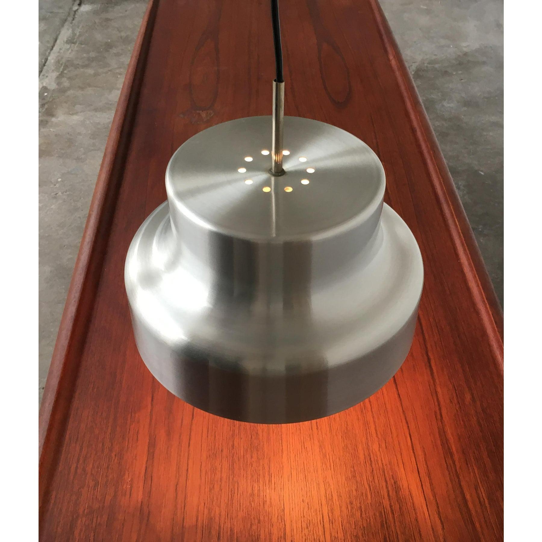 Mid-Century moderno Lampada a sospensione in metallo tedesca di metà secolo, anni '60 in vendita