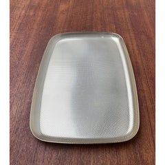 Mid-Century German Metal Plate From Zeppelin Metallwerke