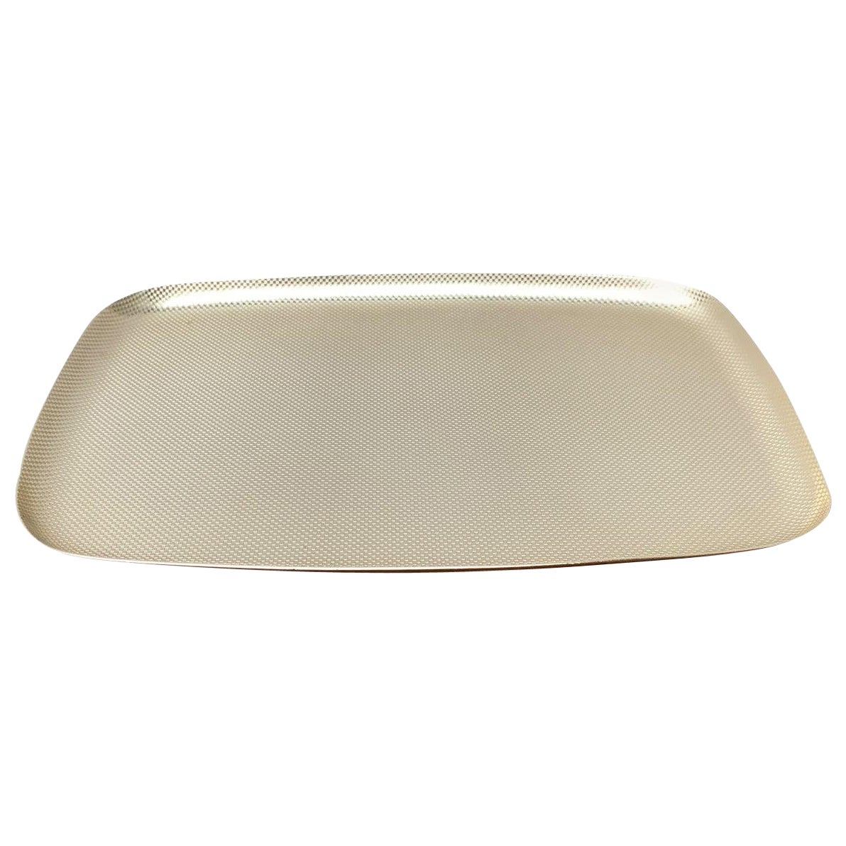 Mid-Century German Metal Plate From Zeppelin Metallwerke