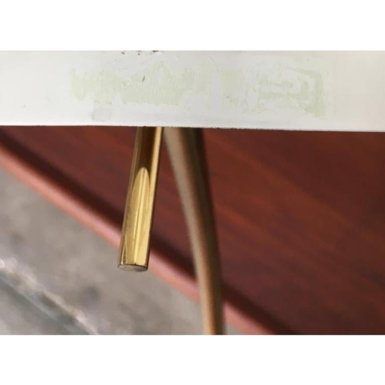 Lámpara de mesa de metal alemana de mediados de siglo de Cosack, años 60 en venta 4
