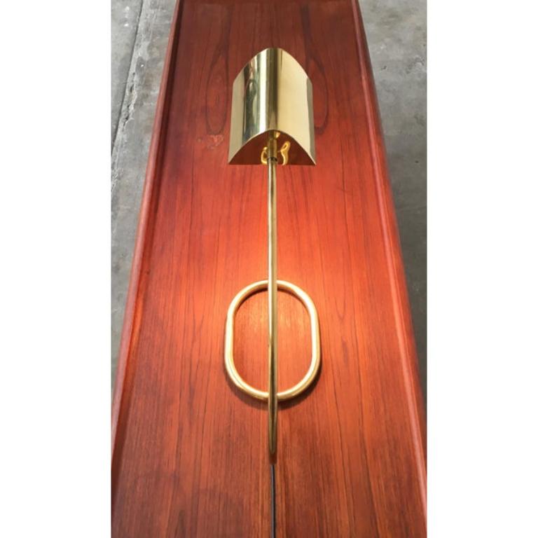 Lámpara de mesa de metal alemana de mediados de siglo de Cosack, años 60 en venta 1