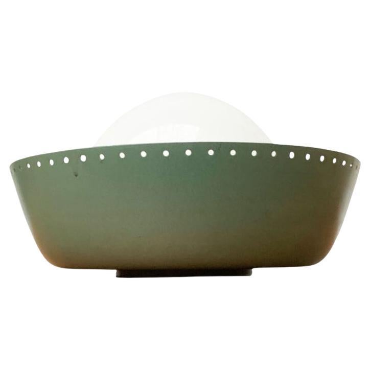 Mid-Century German Minimalist Ceiling Lamp from Bega