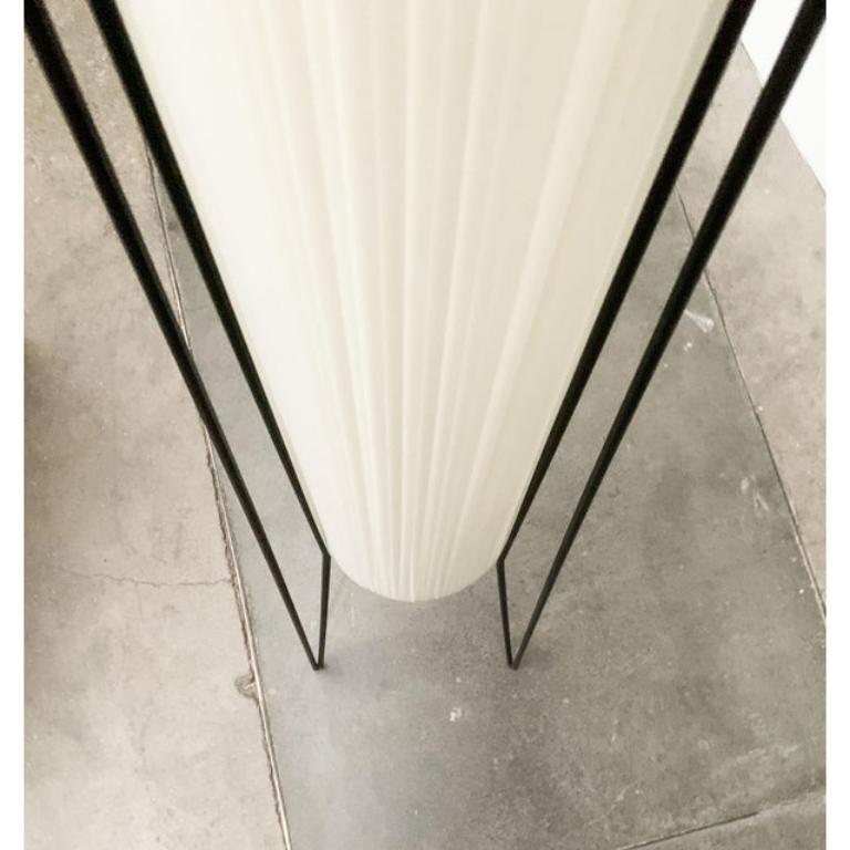 Lampada da terra minimalista tedesca di metà secolo di Hesse Leuchten, anni '60 in vendita 3