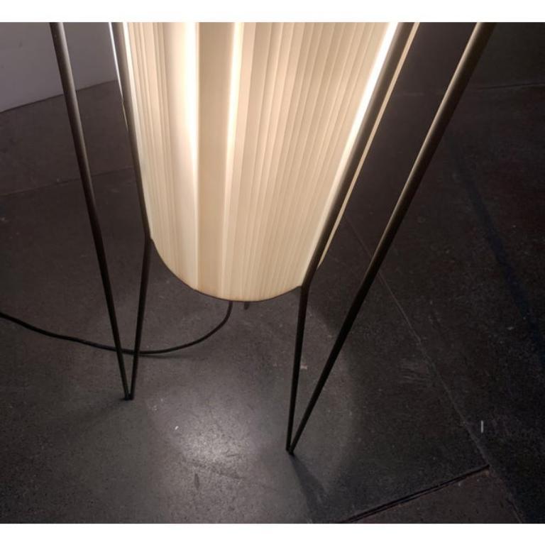 Tedesco Lampada da terra minimalista tedesca di metà secolo di Hesse Leuchten, anni '60 in vendita