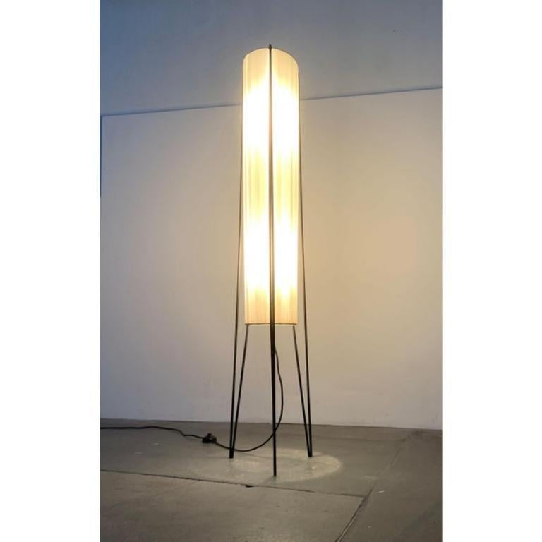 Lampada da terra minimalista tedesca di metà secolo di Hesse Leuchten, anni '60 In condizioni ottime in vendita a Hamburg, DE