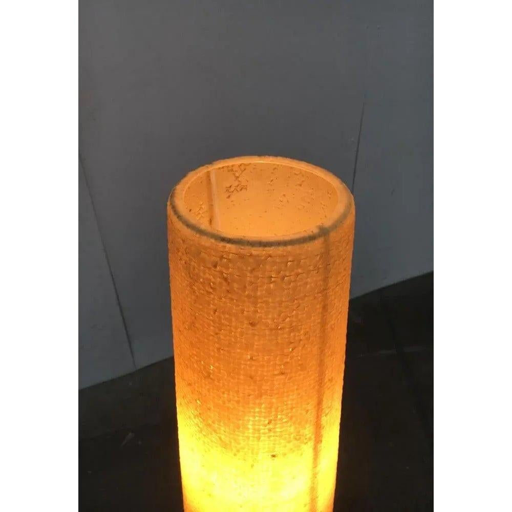Metallo Lampada da terra minimalista tedesca di metà secolo di Hesse Leuchten, anni '60 in vendita