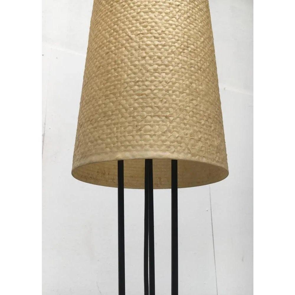 Lampada da terra minimalista tedesca di metà secolo di Hesse Leuchten, anni '60 in vendita 1