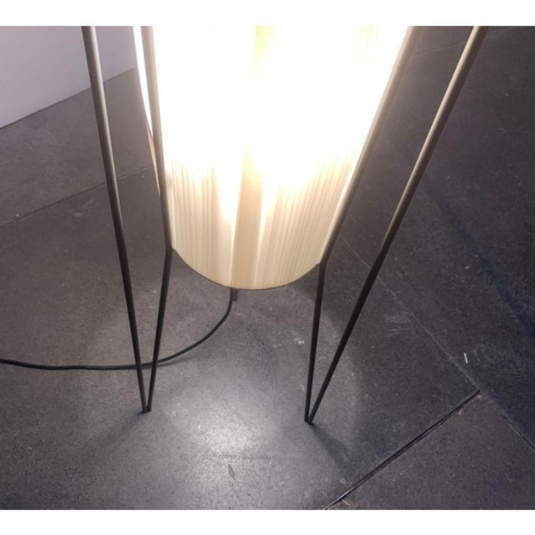 Lampada da terra minimalista tedesca di metà secolo di Hesse Leuchten, anni '60 in vendita 2