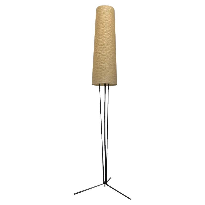 Mid-Century German Minimalist Floor Lamp from Hesse Leuchten, 1960s