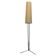 Lampadaire minimaliste allemand du milieu du siècle dernier de Hesse Leuchten, années 1960