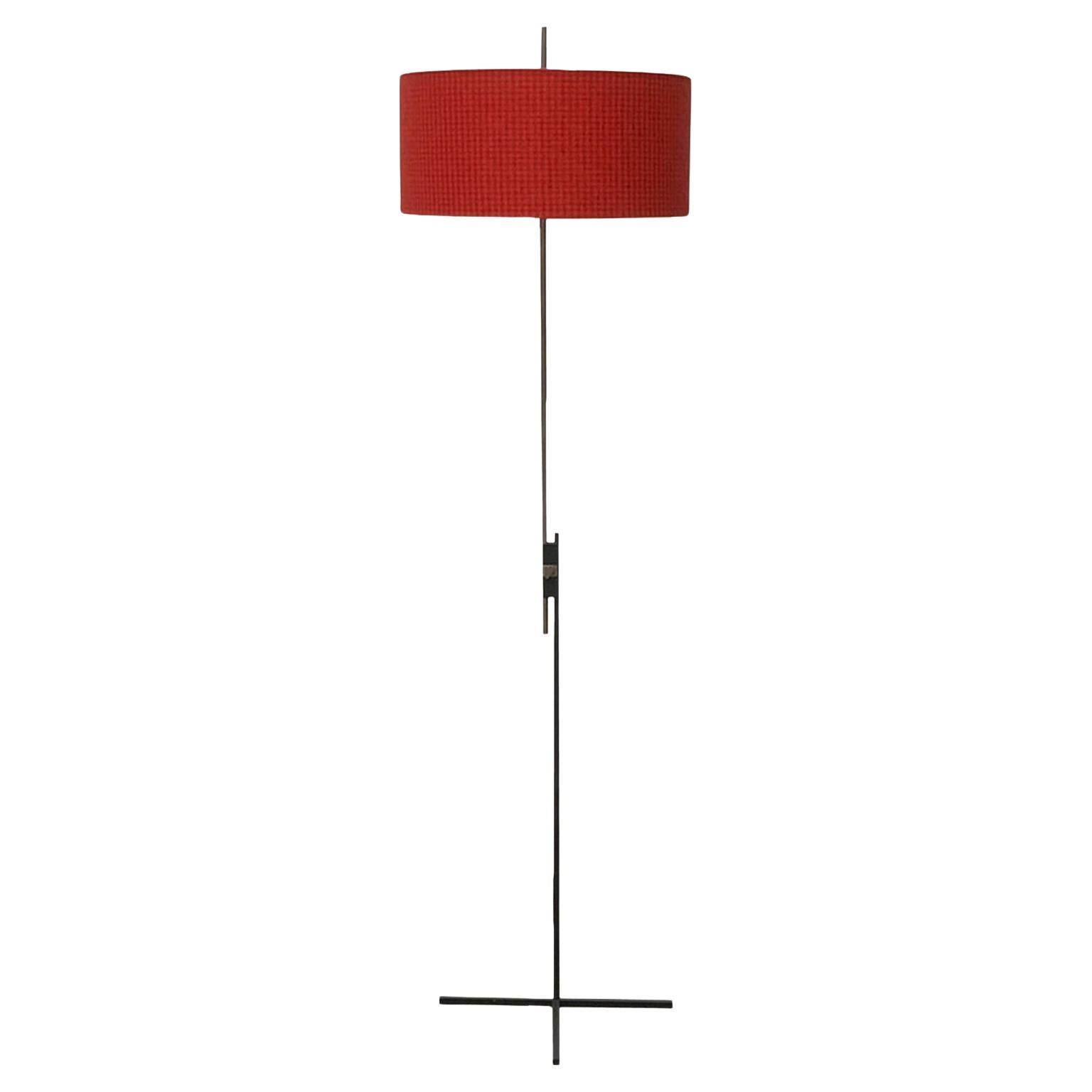 Lampadaire minimaliste allemand du milieu du siècle dernier de Kaiser Idell / Kaiser Leuchten