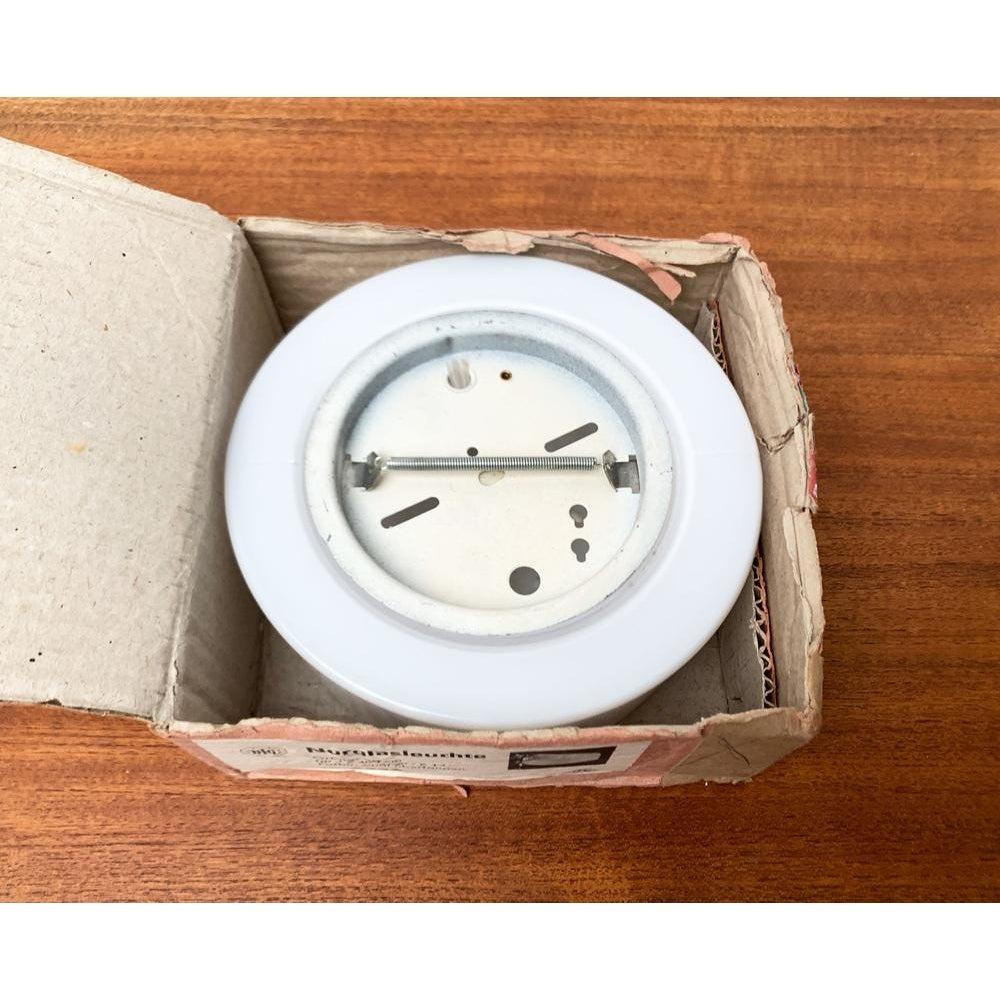 Lampada da soffitto o da parete in vetro minimalista tedesca di metà secolo di Bigli, anni '60 In condizioni ottime in vendita a Hamburg, DE
