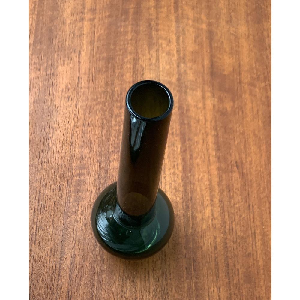 Mid-Century German Minimalist Glass Vase from Gral, 1960s For Sale 5