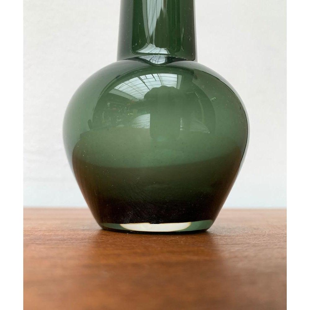 Mid-Century German Minimalist Glass Vase from Gral, 1960s For Sale 7