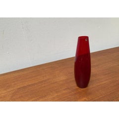 Mid-Century German Minimalist Glass Vase from Gral, 1960s
