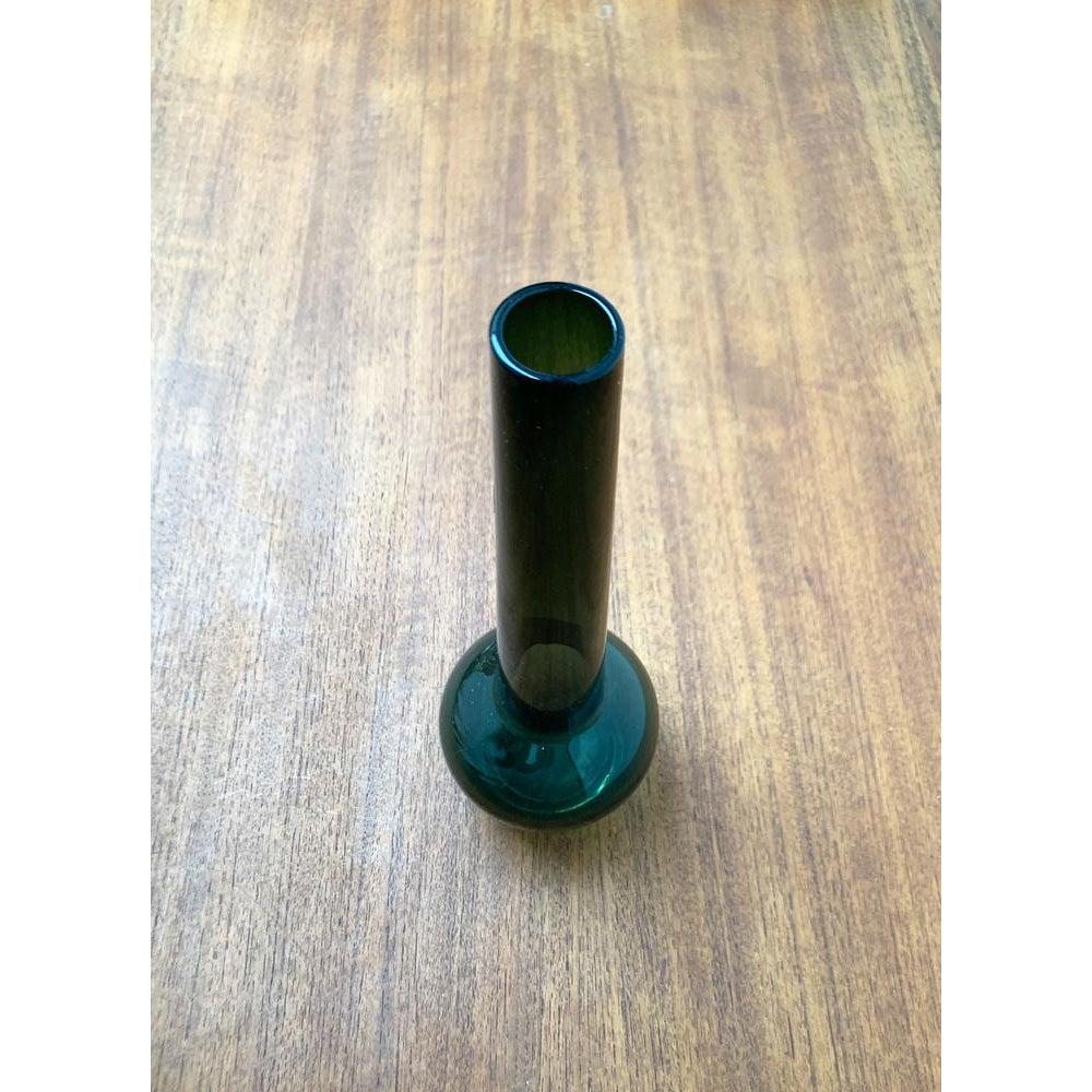 Mid-Century German Minimalist Glass Vase from Gral, 1960s For Sale 3