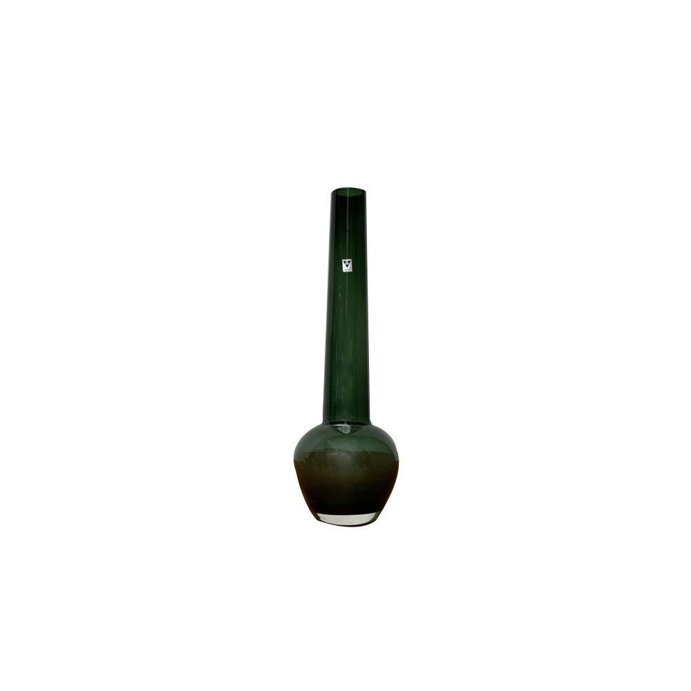Mid-Century German Minimalist Glass Vase from Gral, 1960s