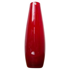 Mid-Century German Minimalist Glass Vase from Gral, 1960s