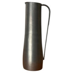 Mid-Century German Minimalist Metal Carafe Vase by Harald Buchrucker, 1960s
