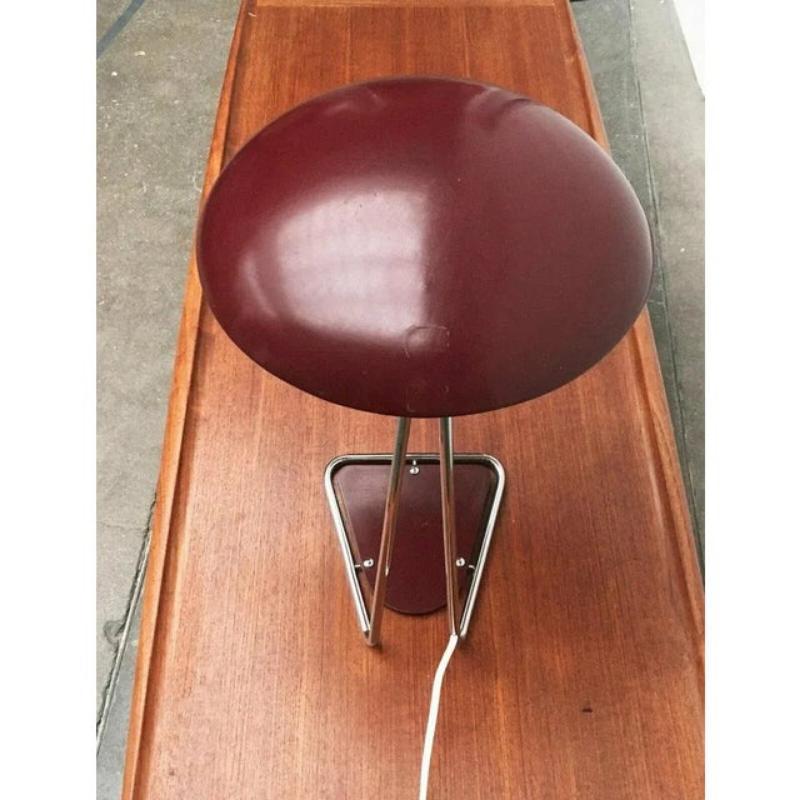 Lámpara de sobremesa minimalista alemana de mediados de siglo Model 6763 de Christian Dell, años 60 siglo XX en venta