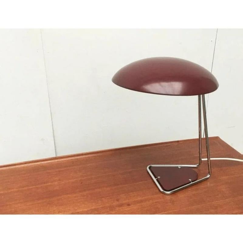 Lámpara de sobremesa minimalista alemana de mediados de siglo Model 6763 de Christian Dell, años 60 en venta 2
