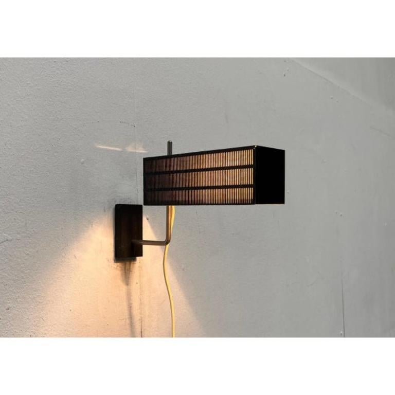 Lámpara de Pared Modelo Flamingo Minimalista Alemana de Mediados de Siglo, Años 60 en venta 3