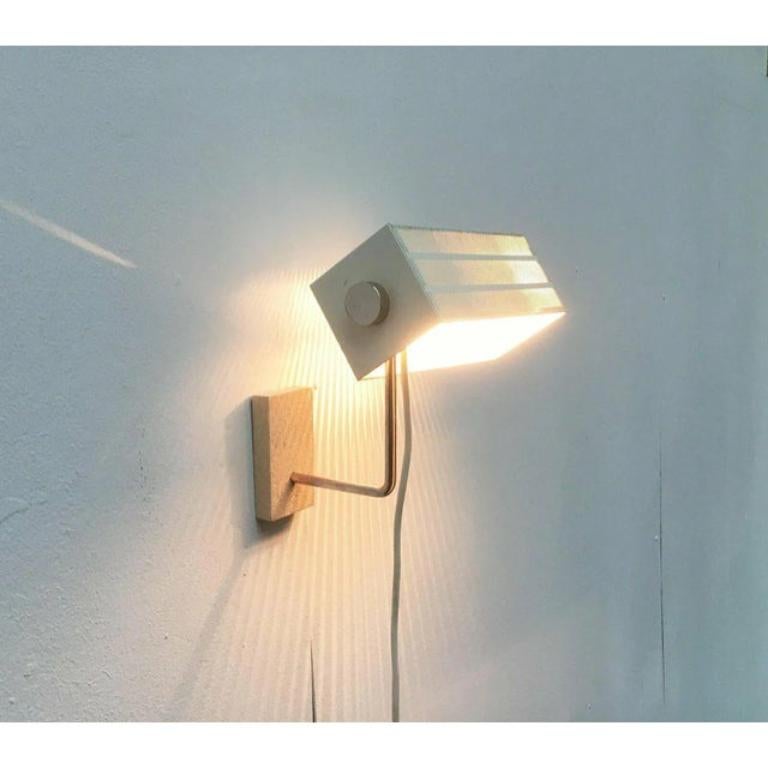 Lámpara de Pared Modelo Flamingo Minimalista Alemana de Mediados de Siglo, Bur, Años 60 en venta 1
