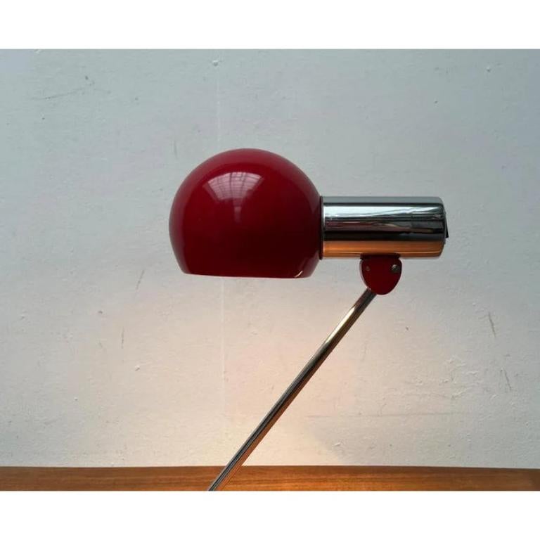 Mid-Century German Minimalist Space Age Model 6654 Table Lamp, 1960s For Sale 2