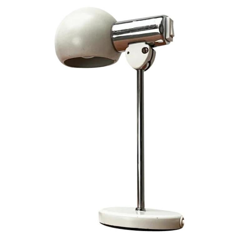 Deutsche minimalistische Mid-Century-Tischlampe aus Kaiser Leuchten, Space Age, 1960er Jahre