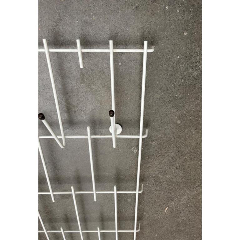 Mid-Century German Minimalist String Coat Rack 1960s For Sale 4