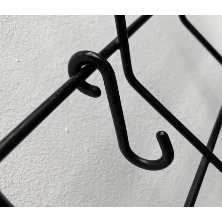 Mid-Century German Minimalist String Coat Rack, 1960s For Sale 6