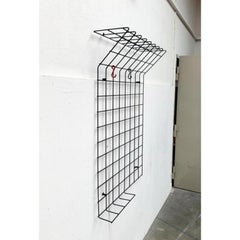 Mid-Century German Minimalist String Coat Rack, 1960s