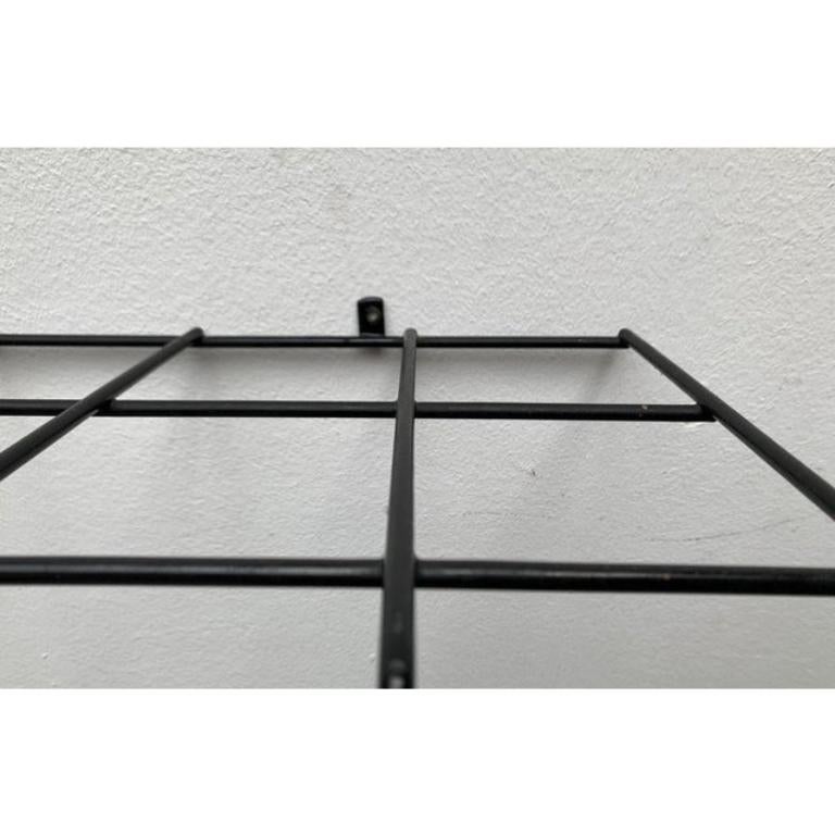 20th Century Mid-Century German Minimalist String Coat Rack, 1960s For Sale