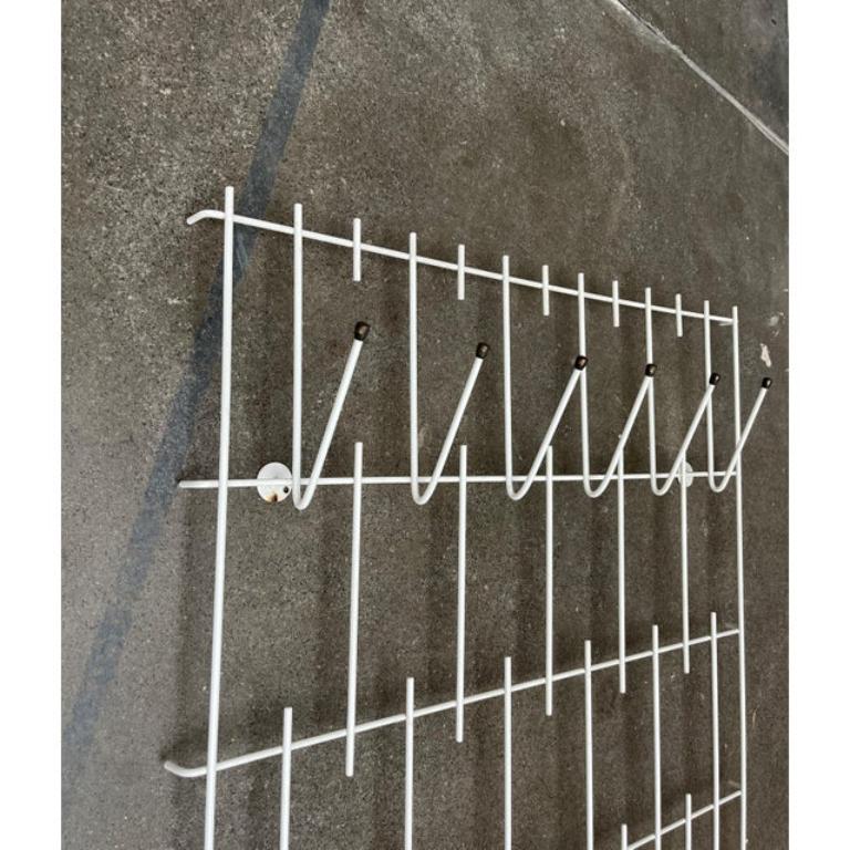 20th Century Mid-Century German Minimalist String Coat Rack 1960s For Sale