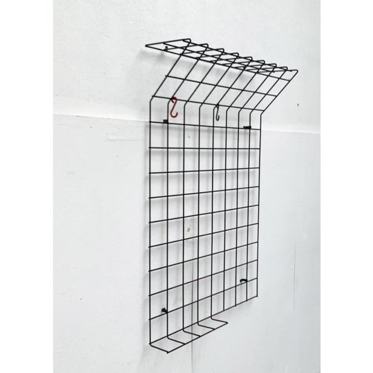 Mid-Century German Minimalist String Coat Rack, 1960s For Sale 2