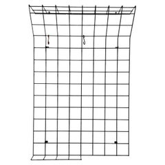 Mid-Century German Minimalist String Coat Rack, 1960s